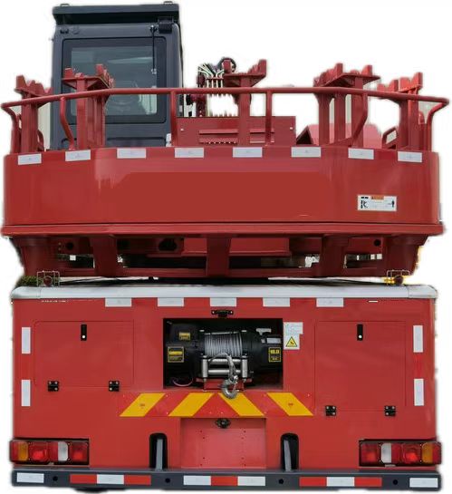 HOWO Emergency Rescue Fire Truck Mounted with Excavator 