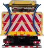 Multifunction 20m Aerial Work Platform Manlift Bucket Truck With TAM Attenuator Anti-Collision Unit