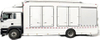 Customize Truck mounted Generater Electric Power Generation Vehicle with 3T Diesel Oil Refueling System