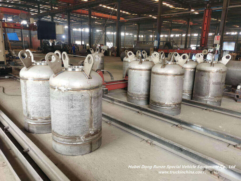 YCG450L T22 Stainless Steel Portable Tanks High Purity Gas Cylinder (3)