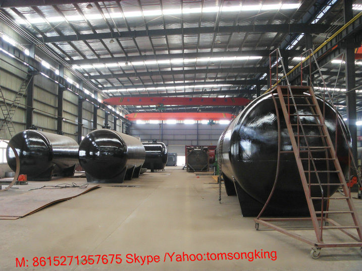 10 - 100ton Gasoline Underground Storage Tank Customize Vertical Horizontal (Carbon Steel or Stainless Steel Petrol Diesel Fuel Oil)