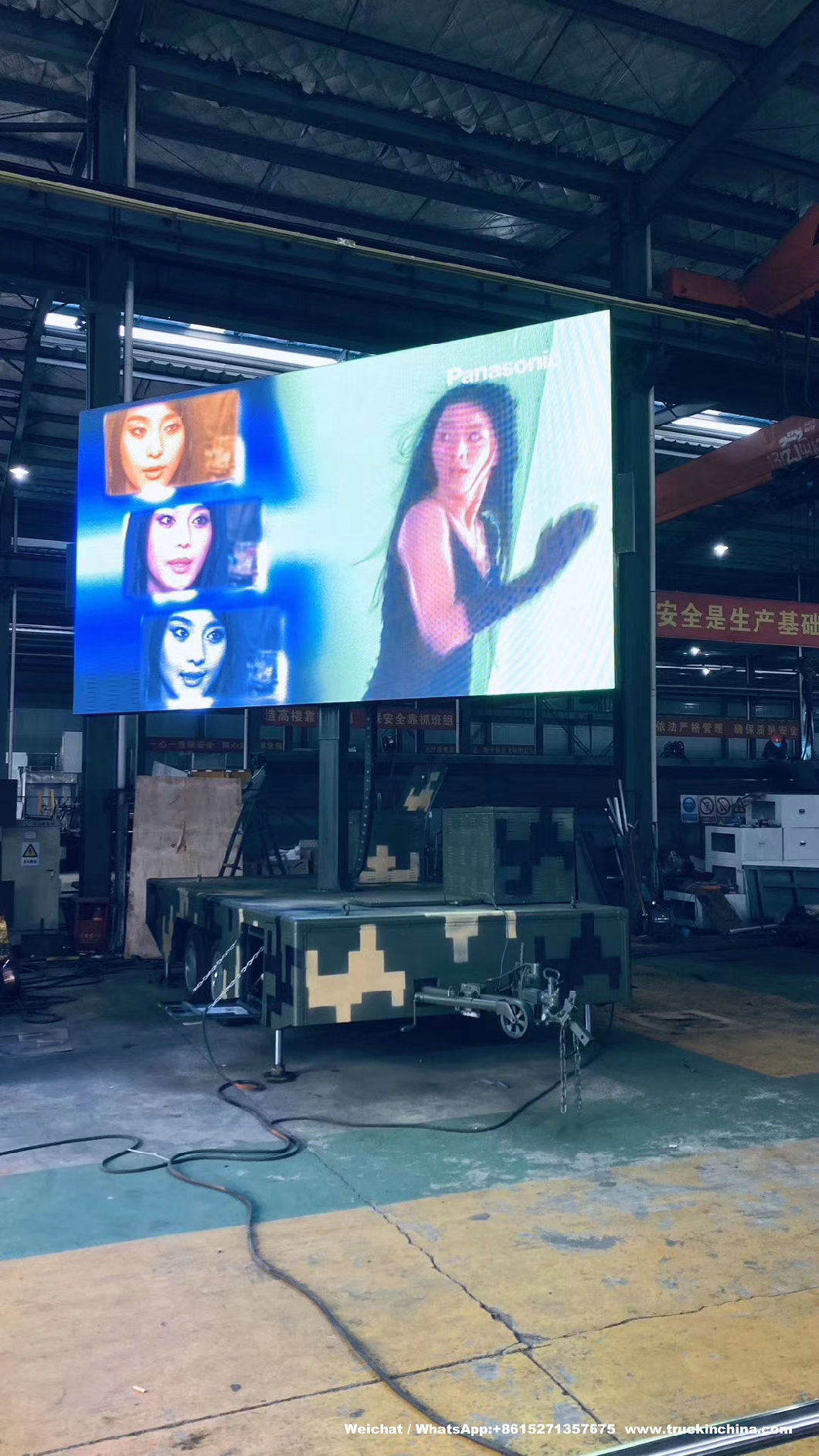 LED Billboard Truck Trailer P4 P6 -P8 LED Screen Customized Advertising