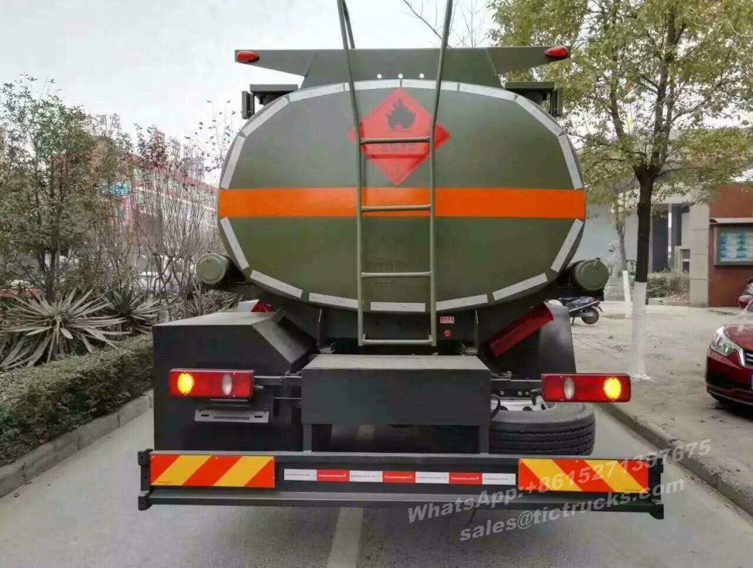 King Run Mobile Fuel Bowser Trucks LHD / Rhd 4X4 All Wheel Drive