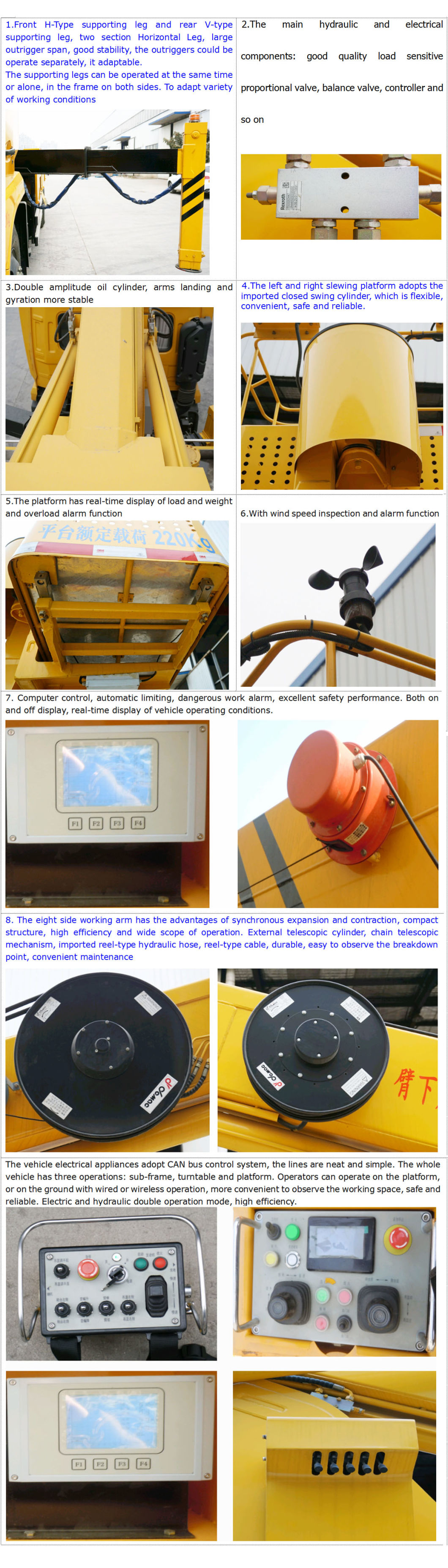Isuzu Platform Truck 20m-22m 23mftr /Fvr (Telescopic Boom Aerial bucket truck, high altitude operation truck Street Lights maintenance)