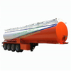 Crude Oil, Diesel Jet A-1 Transport Tank Semi Trailer (60000L 60Cbm 60M3 Aluminum Tanker)