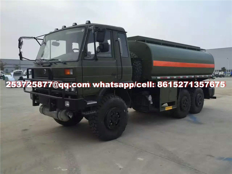 All Wheel Drive Computer Refueling Vehicle off Road Awd 6X6 for Military Fuel Oil Petrol Diesel Delivery with Fuel Bowser