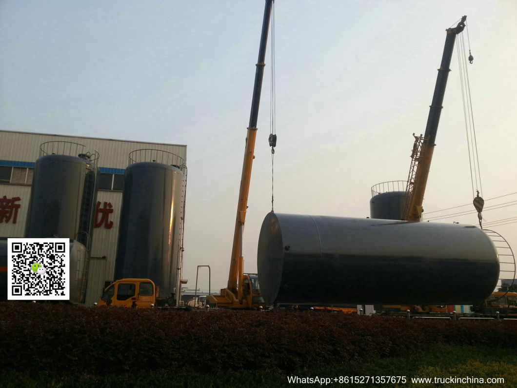 Customize Chemical Reactor Tank Acid Tower (10m3 -120 M3 Acid Storage Tank Mixing Tank Lined Reactor)
