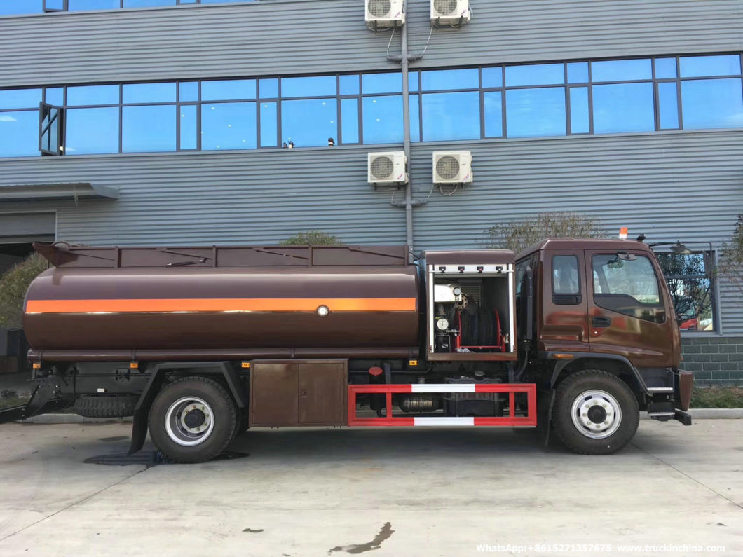 Isuzu-Ftr Helicopter Refueling Trucks (Aluminum Alloy Aircraft Tanker)