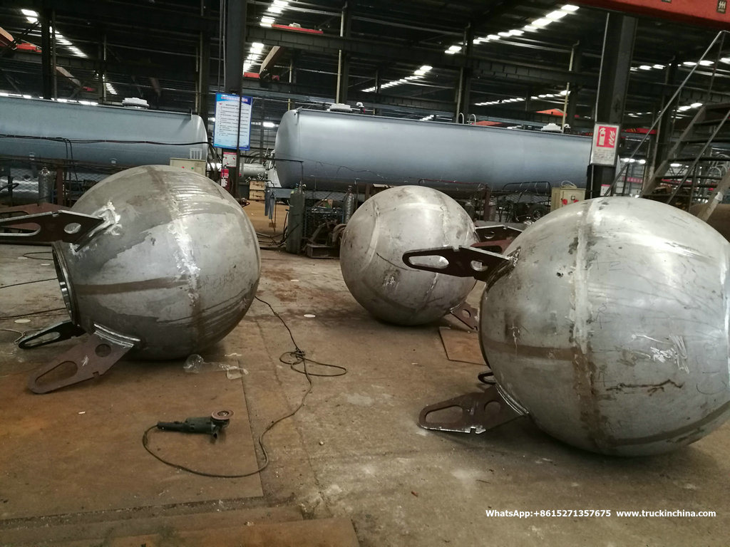 Stainless Steel Spherical T22 Portable Tank 1.6cbm 316L (T22 ISOTANK Portable Pressure Vessel)