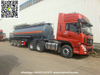 6000USG-10000USG Dilute Sulfuric Acid Tanker (3 Axles Chemical Liquid HCl, Hf, Naoh, Naclo, H5no, H2so4, H2O2 Tank)