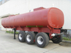 Tri Axles Hydrofluoric Acid Tanker Trailer (Hydrochloride Acid HCl 35% Tank Capacity 33, 000L Muriatic Acid)