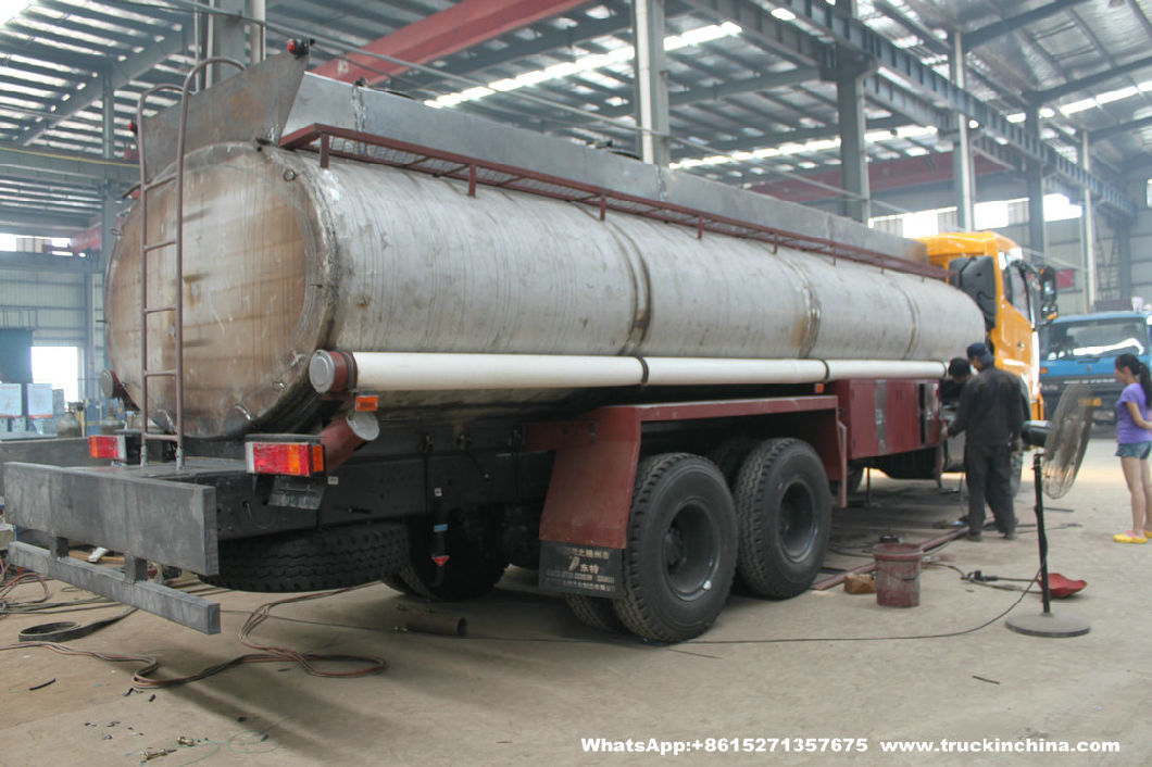 Customizing Df Stainless Steel Tanker for Liquid Rubber Transport (Stainless Tank Road Tanker)