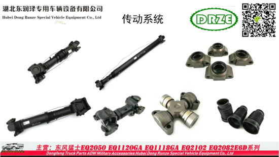 Dongfeng 6X6 Adw Military Truck Parts (Chassis Suspension Drive Shaft Brake Tools)