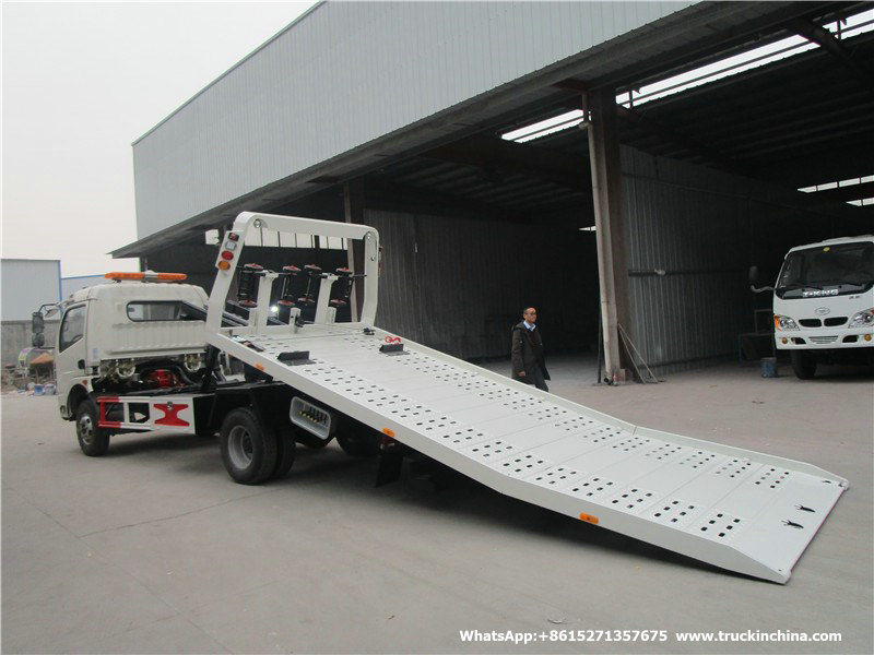 3 -5t All Wheel Drive 4X4 Flatbed Tow Truck (Off Road Wrecker, Car Carrier)