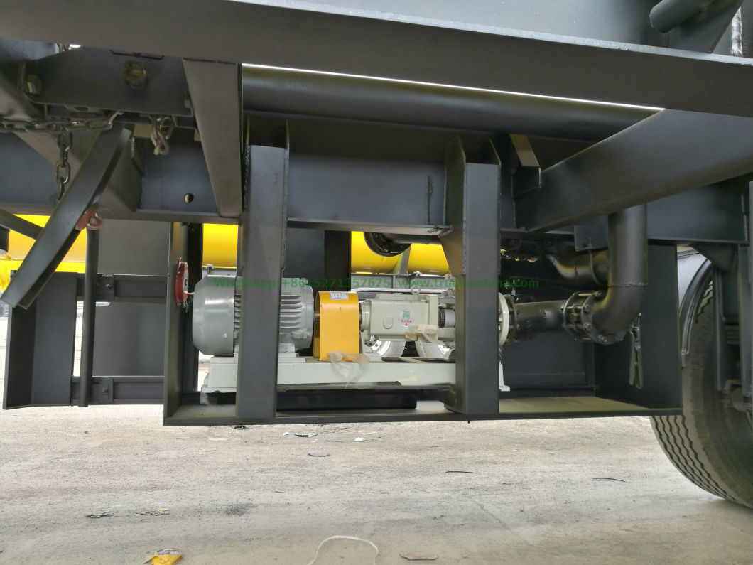 Hydrochloric Acid Sodium Hypochlorite Chemical Liquid Transport Tanker Trailer with Acid Pump and Insulated Rockwool