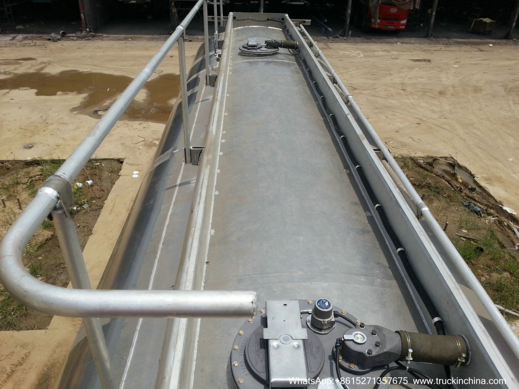 C&C Aluminum Alloy Fuel Tanker Cimc Truck (U Platform 8X4 Oil Diesel Carrying truck)