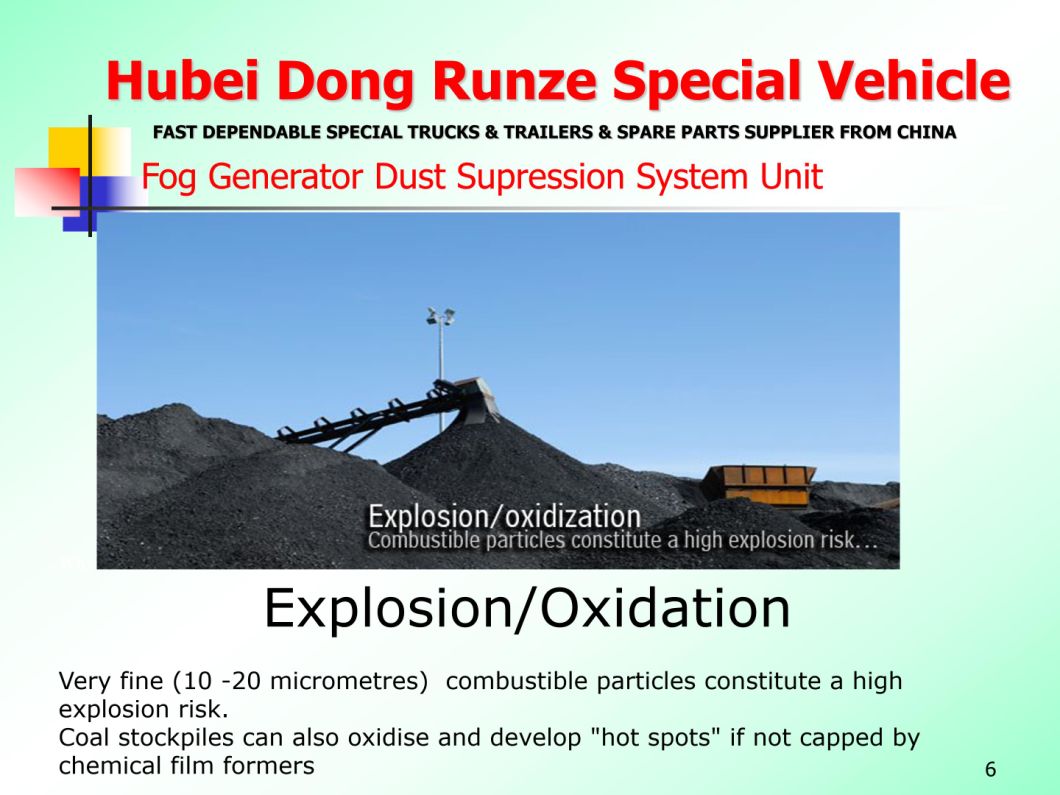 Customizing Fog Generator Dolly Trailer (Dust Supression Trailer System with Water Tank Spray Fine Mist 80m-150m)