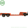 40t 2 Axles Gooseneck Low Bed Platform Semi Trailer Gooseneck Detachable Hydraulic Lowbed Lowboy