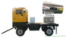 Mobile Dustfall Cannon Sprayer Water Fogging Machine Dolly (PM2.5 Dust Controller 50-120M)