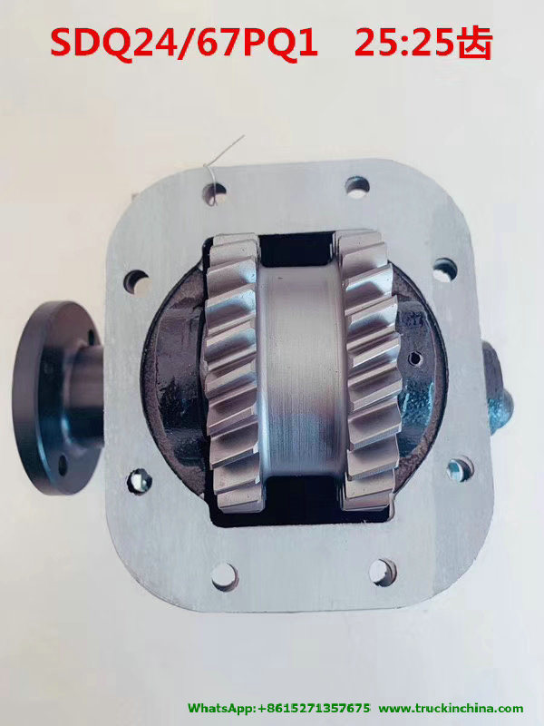 Dongfeng Truck Part Pto Sdq24/67 Sdq24/64, Sdq24/63 Pto for Water Fuel Tanker Truck (Gearbox WLY6S46B, WLY6T120, 17LQ100-00020, DF6S750 Transmission)