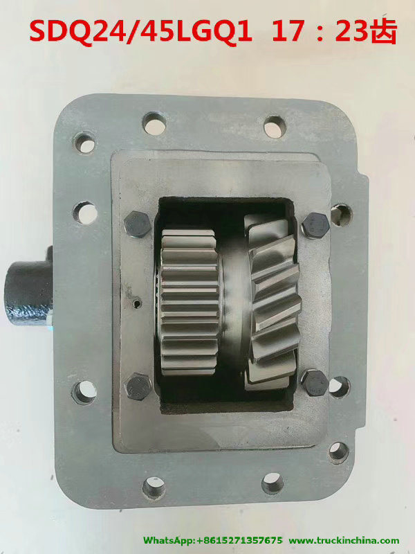 Dongfeng DFAC Truck Transmission Gearbox Df6s900 Power Take off Pto Sdq24/42, Sdq24/45, Sdq24/47