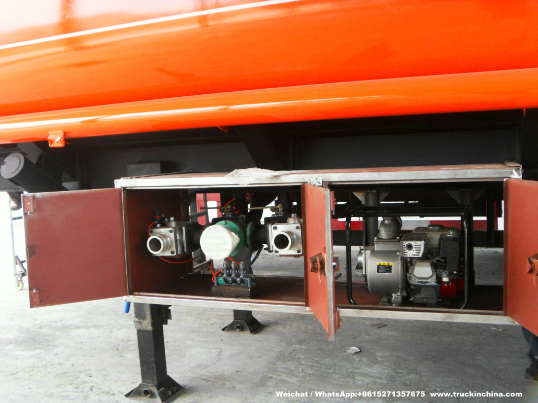 Customizing 32t -60t Dual Two Axle Bogie Axle Oil Tanker Trailers 28000-60000liters (Diesel Fuel, Crude Oil, Petrol, Palm Oil) Angole Saudi Market