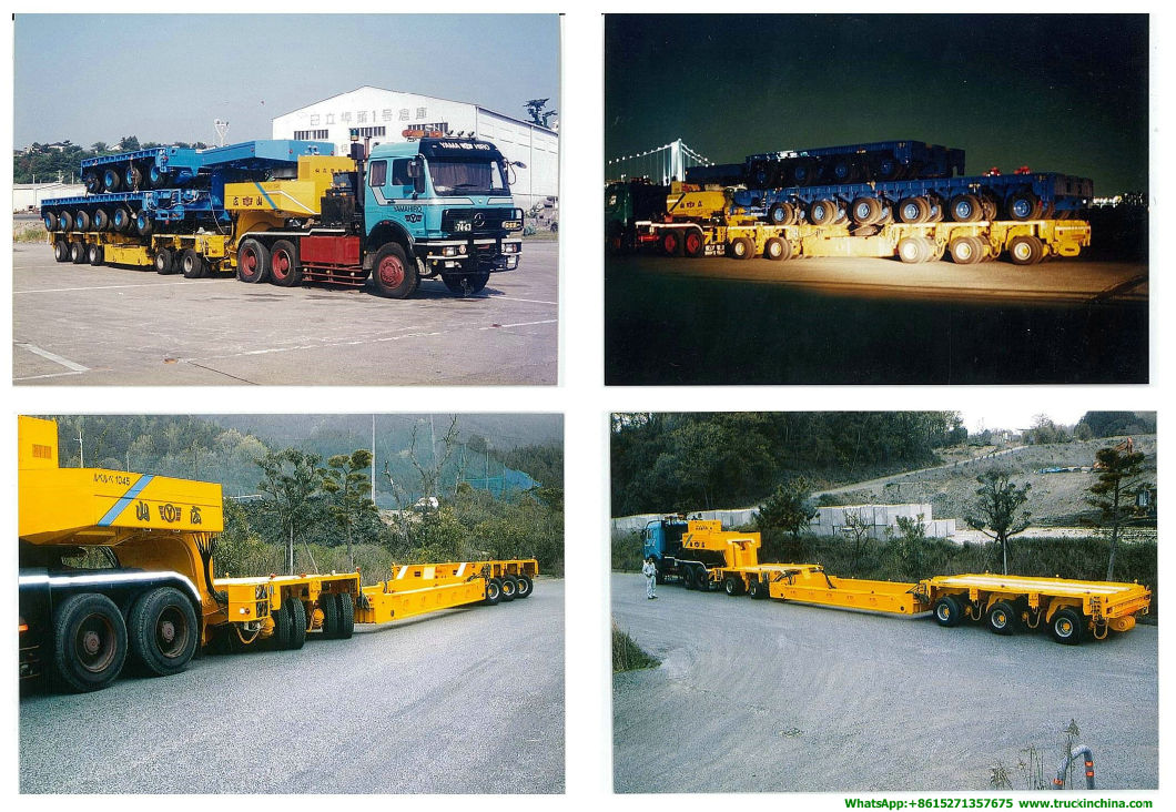 Customized Multifunctional Hydraulic Modular Trailers, Multi Axle Trailer (80T- 250T Intelligent Transportation Equipment)