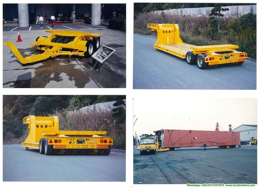 Customized Multifunctional Hydraulic Modular Trailers, Multi Axle Trailer (80T- 250T Intelligent Transportation Equipment)