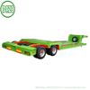 Hydraulic Low Loader 2 Axle 16 Wheel Hydraulic Gooseneck Lowbed Semi Trailer