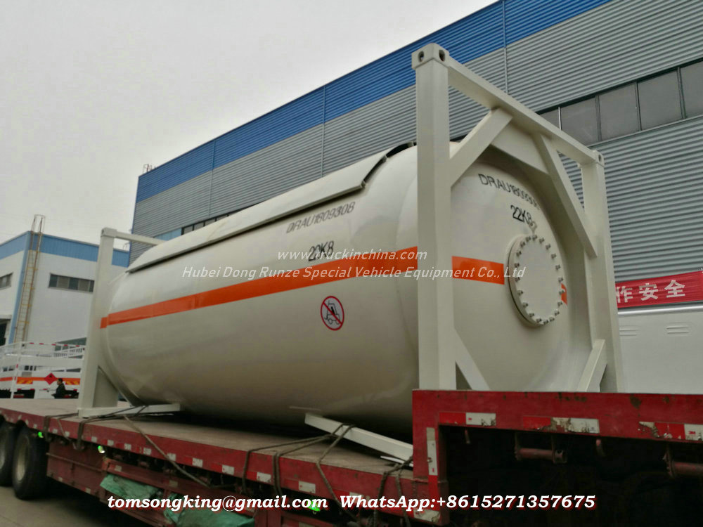 Un1005 Liquid Ammonia Isotank (Ammonia, anhydrous) Portalbe Tank Container