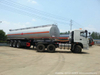 3 Axles Stainless Steel Tank Trailer for Drinking Water, Edible Oil, Liquid Food, Milk, Alcohol