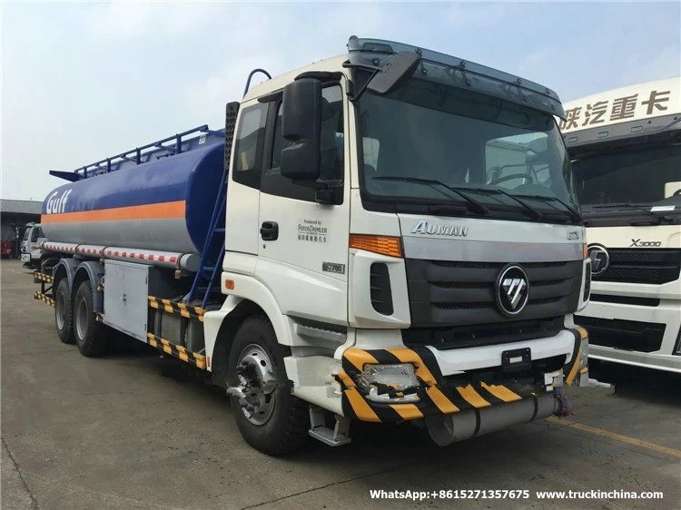 Foton Fuel Tanker (Mobile Oil Refueling Bowser Truck 20cbm LHD, RHD Diesel Delivery Refueling Truck)