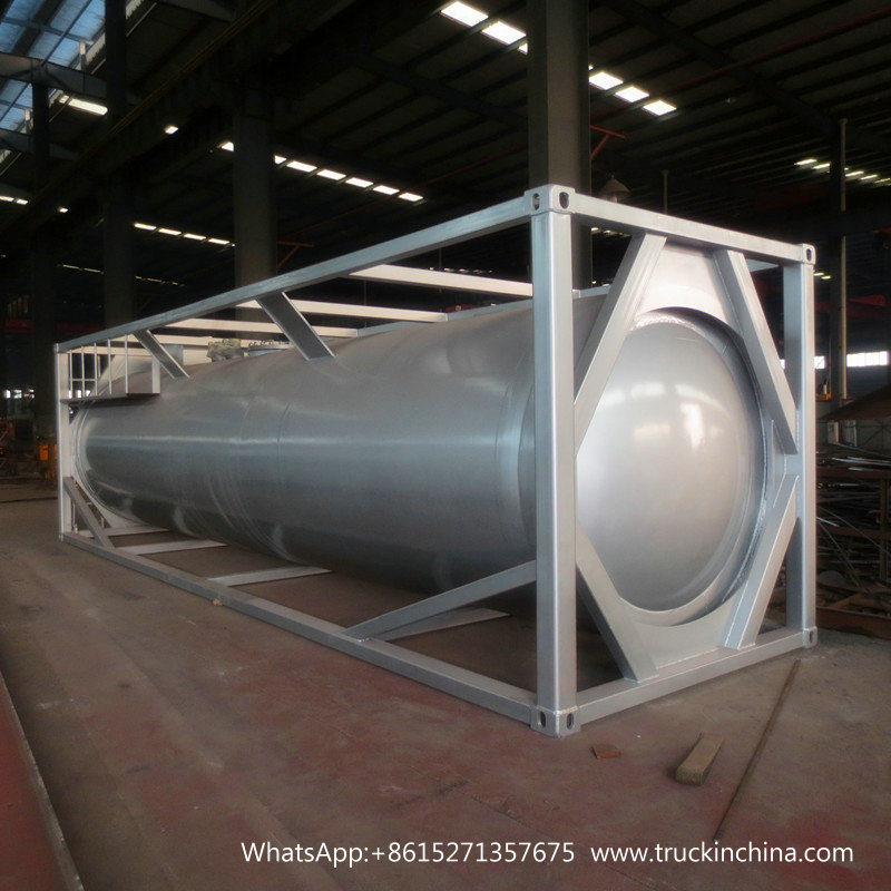 30FT ISO Propane CH4 LPG Tank Container Propane, Isobutane, Isobutene, Liquid Ammonia, Dimethyl Ether Trichlorosilane