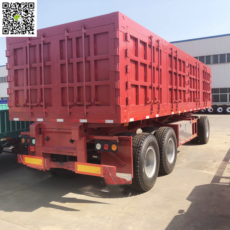 Customized 2-3 Axles Drawbar Full Trailer Dolly Trailer (Cargo Stake 10T -40T)