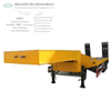 3 Axles Lowbed Trailer 45/60/80/100ton Gooseneck Low Platform Semi-Trailer (Low Bed Trailer Dimensions Truck)
