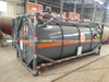 20FT Tank Container for Hydrochloric Acid, Sodium Hypochlorite Road Transportation 21cbm Export to Vietnam