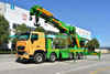 Sinotruck HOWO 10X4 Mounted Crane Truck 160ton Sq3200zb6 Knuckle Crane