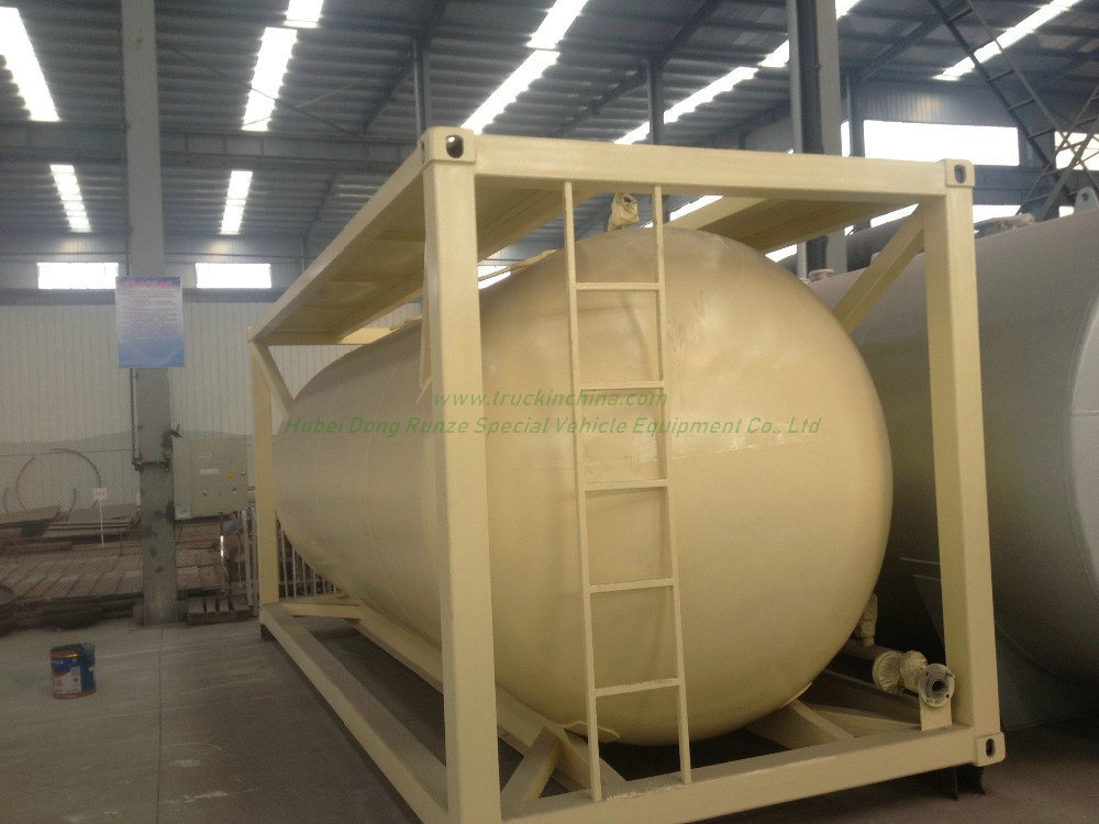 Bulk Cement ISO Tank Container 20FT Customize with Air Pump Transportation of Bulk Cement/Flour/Coal/Plaster etc. Powder