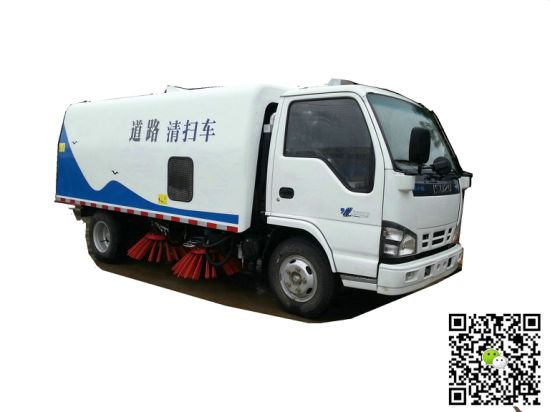 Isuzu Truck Road Sweeper (Vacuum road sweeper cleaner Truck, Sweeping Car)