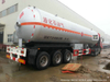 3 Axle Tank Semi Trailer for LPG/Propane /Dme/ Isobutane 59050liters