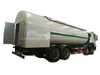 LPG Bobtail Tanker Truck HOWO 12 Wheels Drive 30cbm Tank Mounted with LPG Pump computer Dispenser