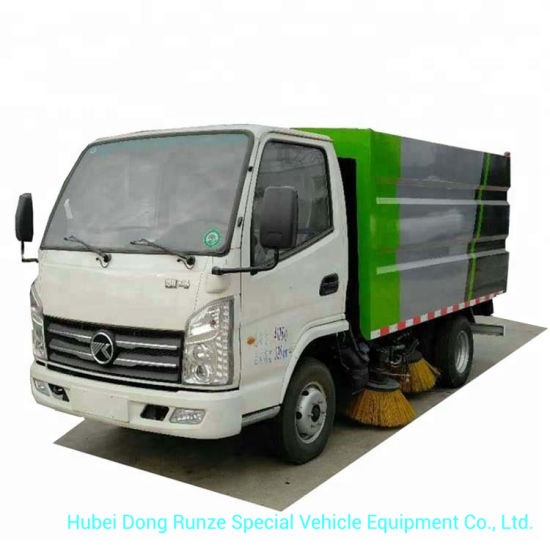 Mini Kama Road Sweepers 1.7m3 Dustbin, 0.8m3 Clean Water Tank