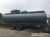 Sodium Hypochlorite Tank Carbon Steel Inner Lined 16mm LLDPE 25, 500L Round Shape for Truck Trailer Mounted Body Built