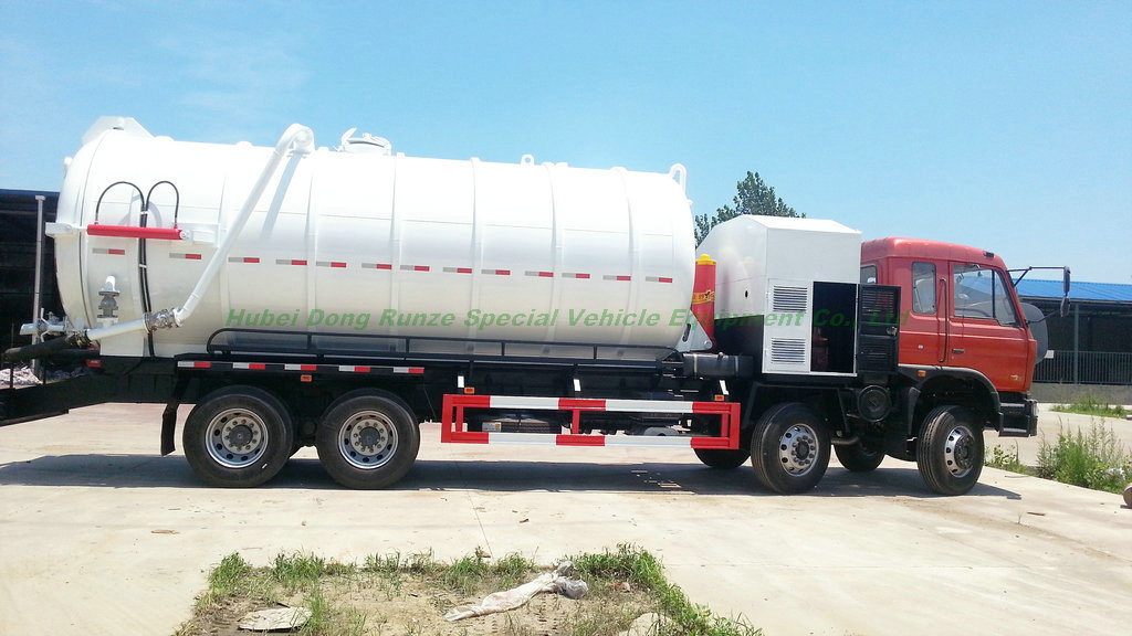 18000L Vacuum Sewage Tanker Truck with High Pressure VAC Pump Battioni Pagani Mec 13500 Vacuum Pumps Suction Cesspool Sludge Sewer Waste Vacuum Suction Rhd. LHD