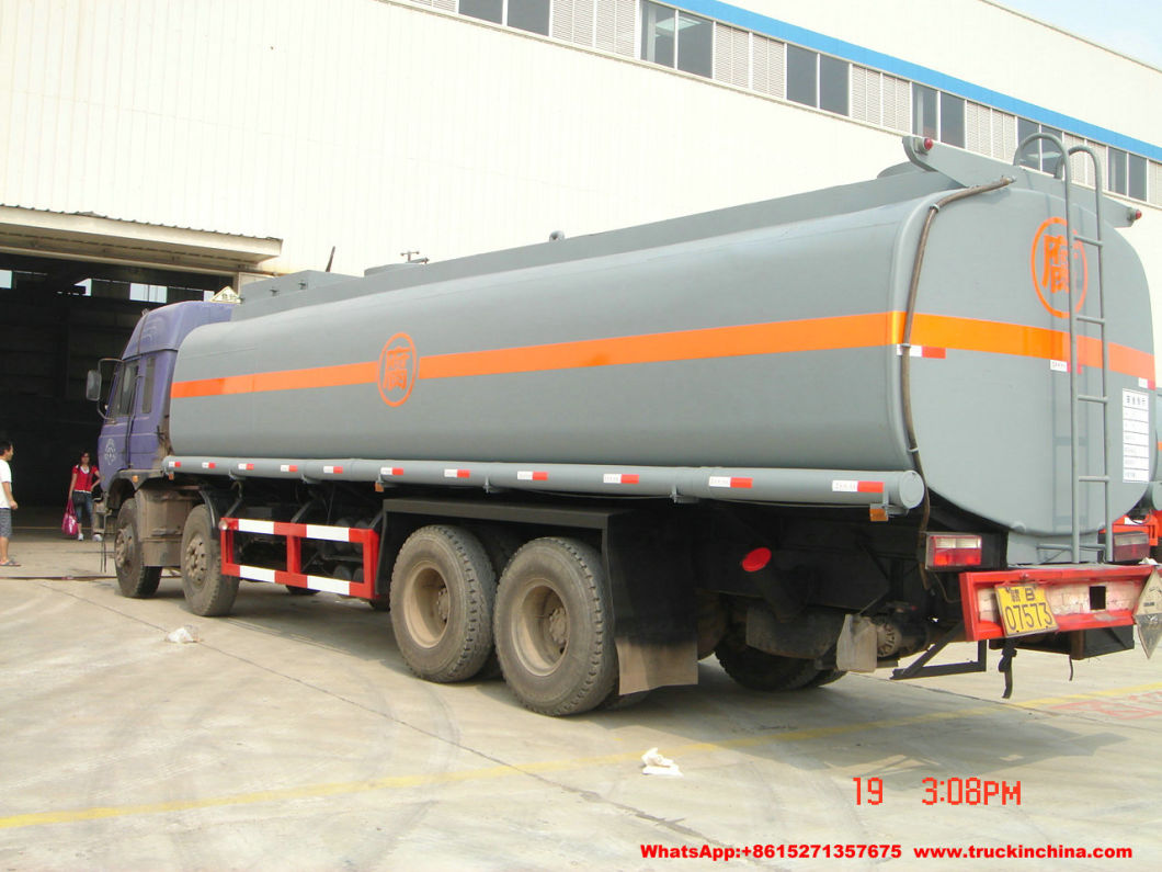 Dongfeng Chemical Tanker Truck Hydrochloric Acid Tank (16000 -25000Liters Steel Lined LLDPE Tank) for Chemical Factory Transport