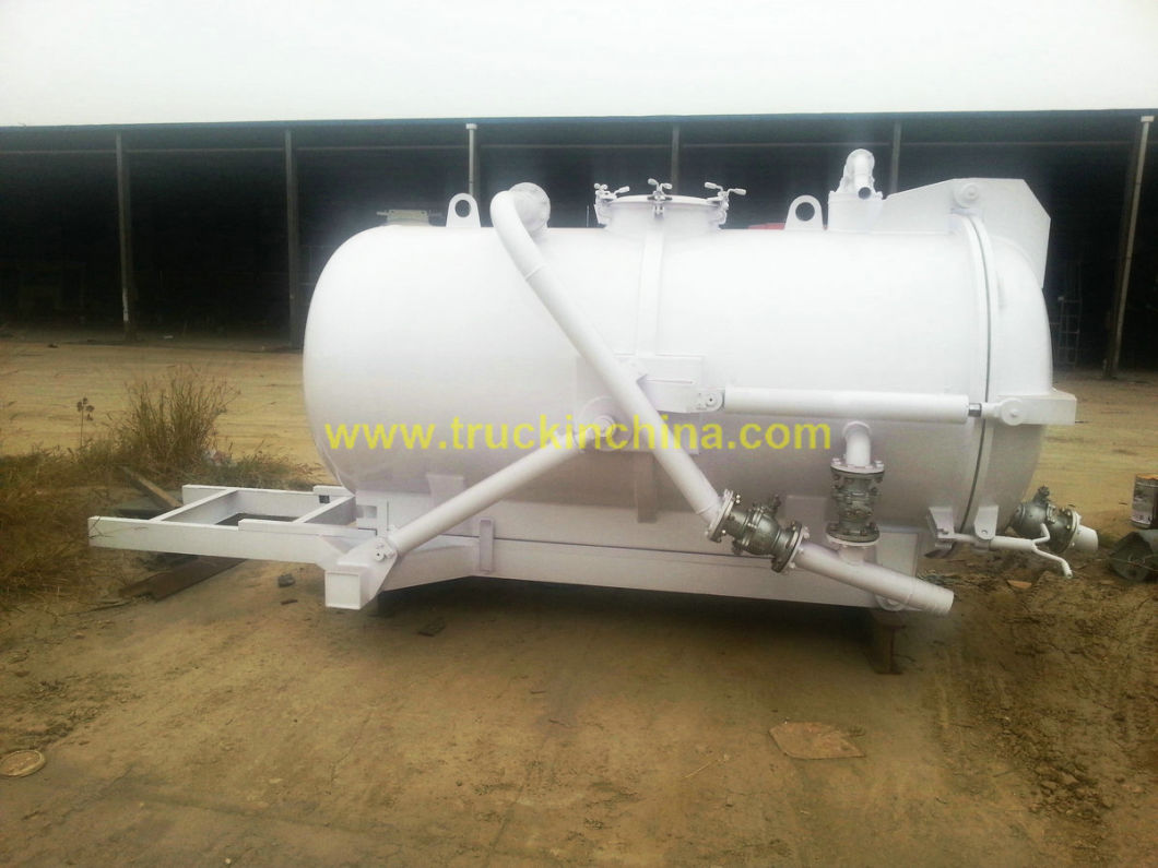 Vacuum Tank Body Septic-Emptier-Vacuum-Tanker-SKD-Kits-3, 000L - 10, 000litres