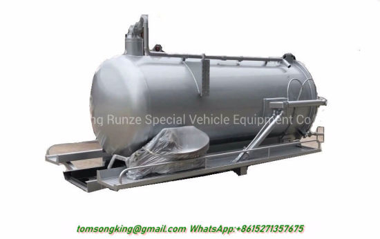 Vacuum Tank Body Septic-Emptier-Vacuum-Tanker-SKD-Kits-3, 000L - 10, 000litres