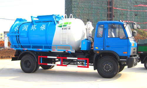 High Capacity 10m3 10000L Diesel Vacuum Tanker Truck