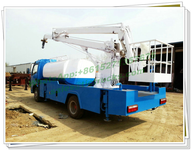 Dongfeng 16m Telescopic Aerial Platform Truck Fully Hydraulically Operate 3 Boom Option 4X2.4X4 LHD. Rhd