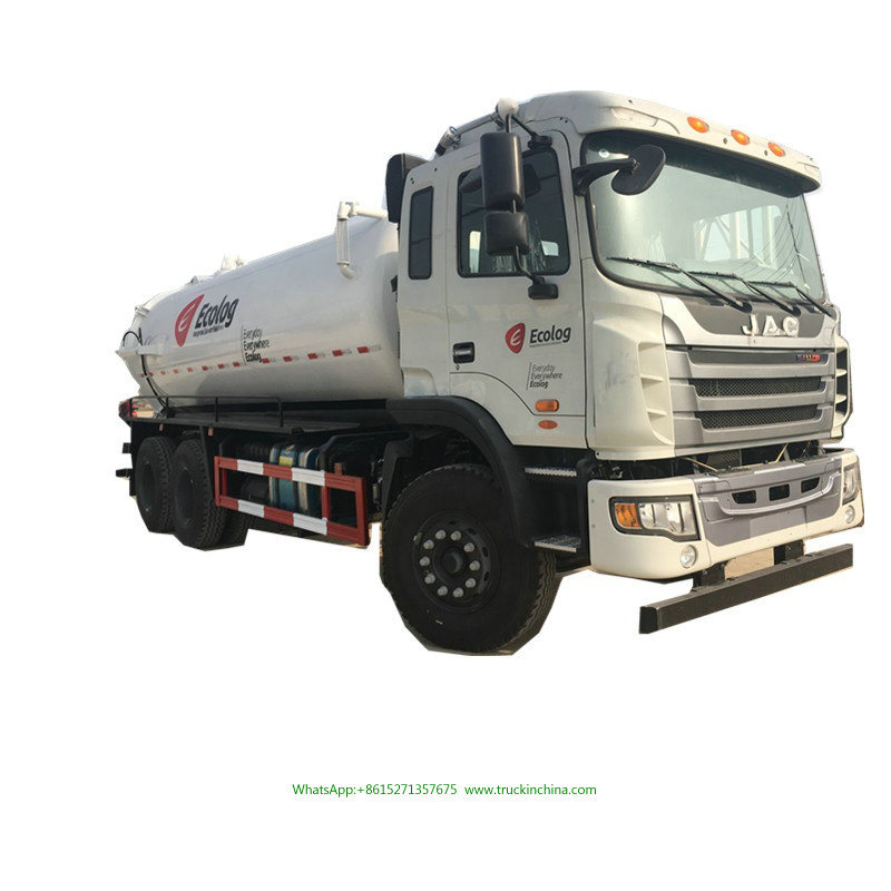 HOWO 8~10 Cbm Septik Tank Vacuum Suction Sewage Tanker Truck for Africa Cesspit Emptier